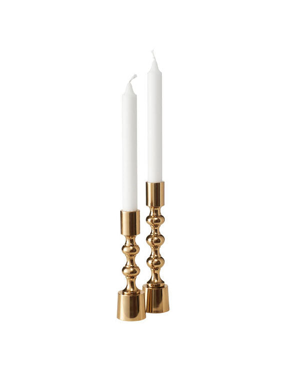Kultainen kynttilänjalka, 16 cm